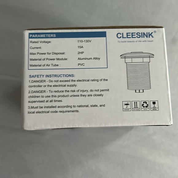 Clearing Garbage disposal switch - Picture 4 of 4